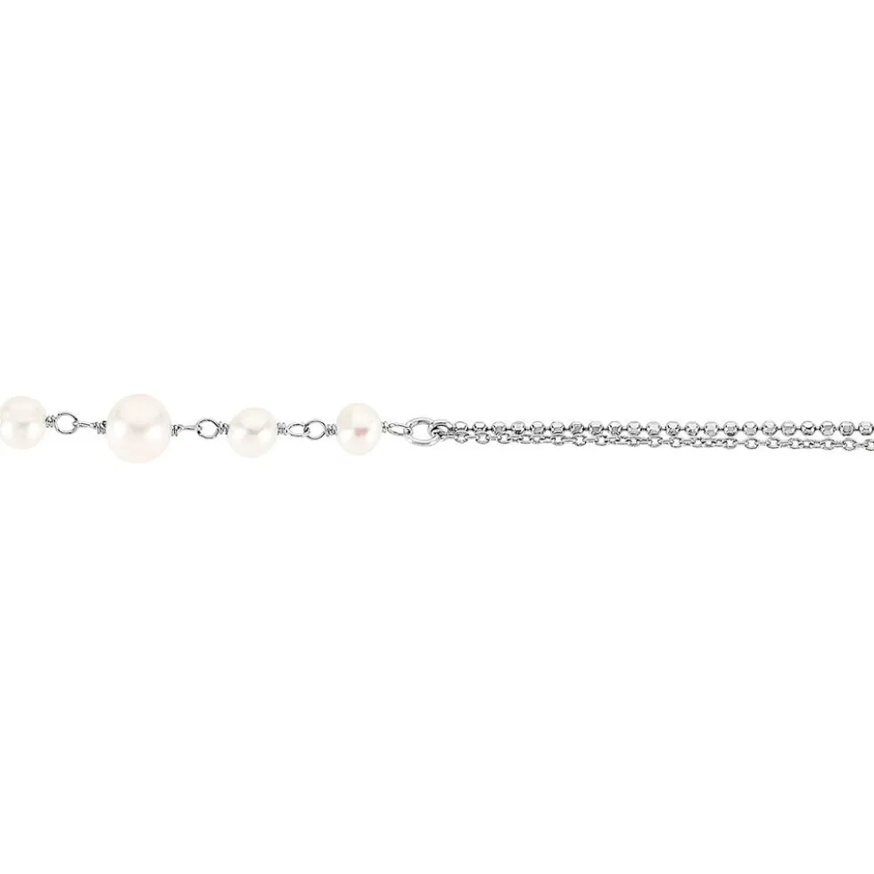 Bracelet Noa Argent Blanc Perle De Culture