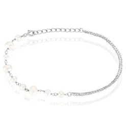 Bracelet Noa Argent Blanc Perle De Culture
