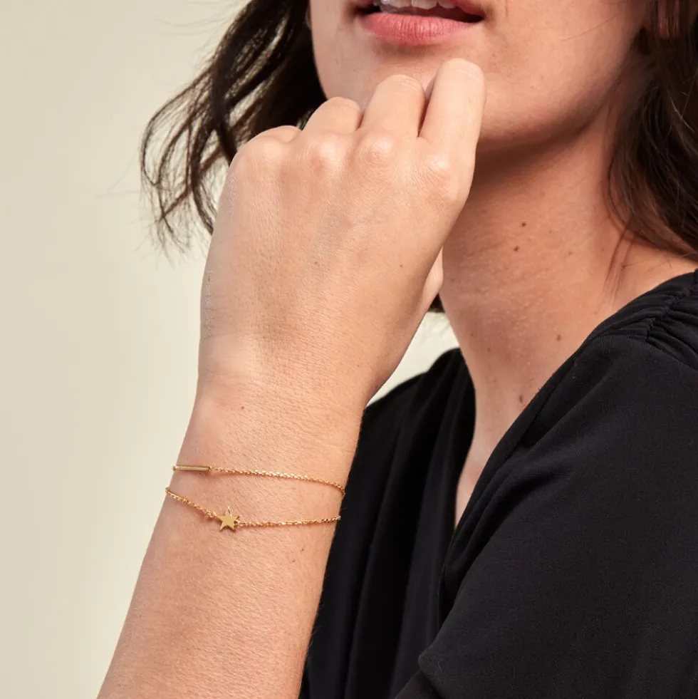 Bracelet Noema Plaqué Or Jaune