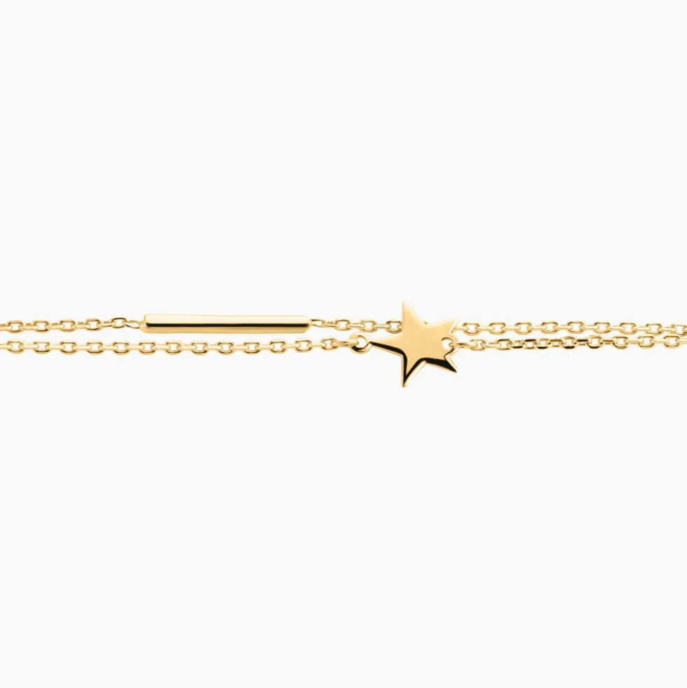 Bracelet Noema Plaqué Or Jaune