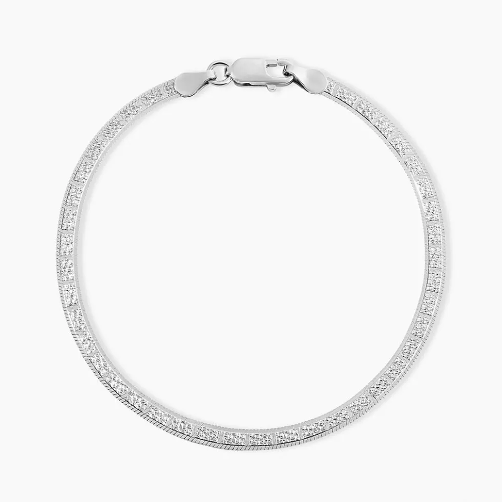 Bracelet Nuriaae Argent Blanc