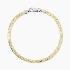 Bracelet Nuriaae Argent Jaune