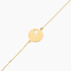 Bracelet Omelia Message Or Jaune