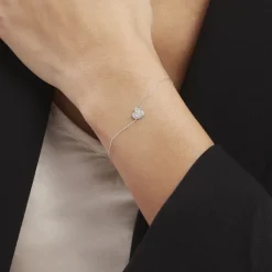 Bracelet Or Blanc Abidan Diamants