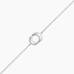 Bracelet Or Blanc Tresha Diamants