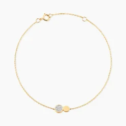 Bracelet Or Jaune Abijah Diamants