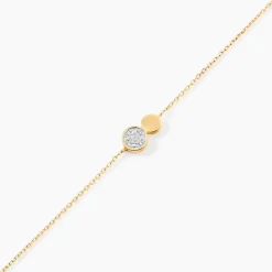 Bracelet Or Jaune Abijah Diamants