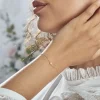 Bracelet Or Jaune Gentiane Perle