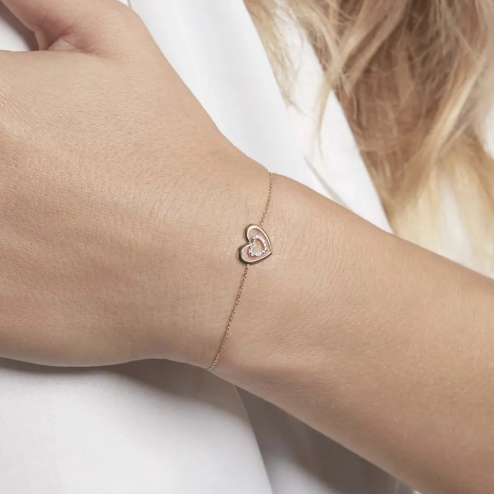 Bracelet Or Jaune Juliame Diamants
