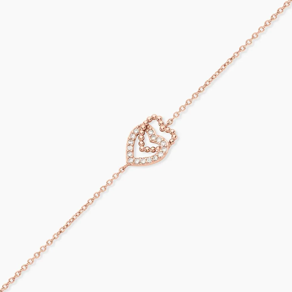 Bracelet Ottavia Argent Rose Oxyde De Zirconium