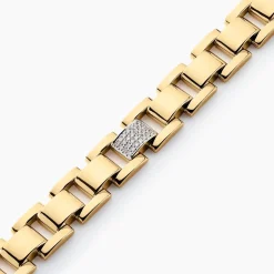 Bracelet Panther Or Jaune Diamant
