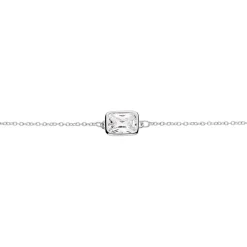 Bracelet Paulienne Argent Blanc Oxyde De Zirconium