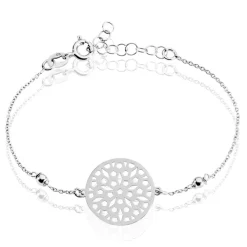 Bracelet Penelope Argent Blanc