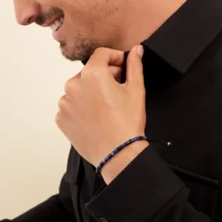 Bracelet Phebus Him Acier Blanc Pierres Synthetiques