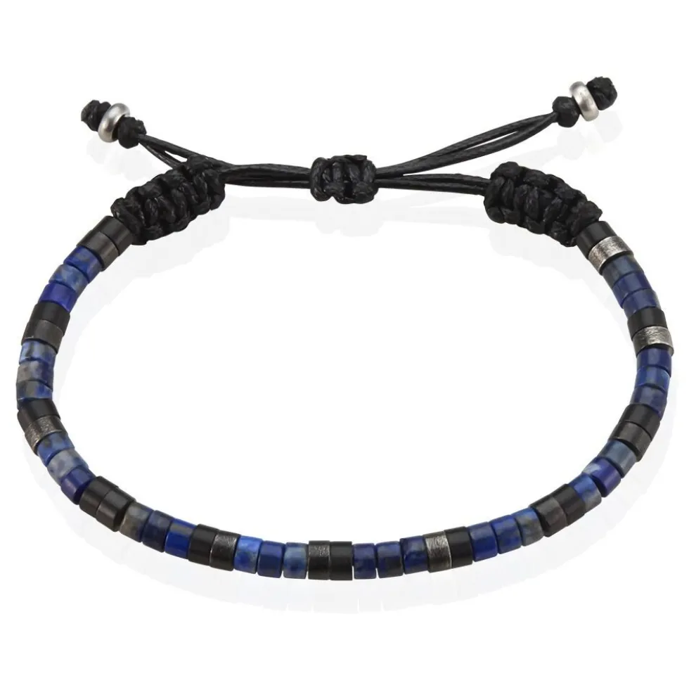 Bracelet Phebus Him Acier Blanc Pierres Synthetiques