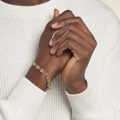 Bracelet Phebus Him Classique Acier Jaune