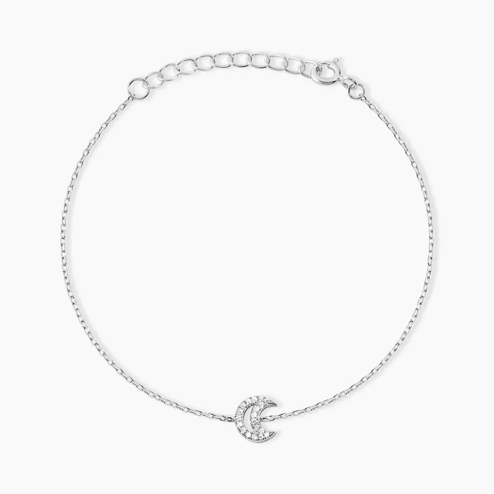 Bracelet Philine Argent Blanc Oxyde De Zirconium