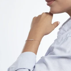 Bracelet Plaqué Or Boubou Oxydes De Zirconium