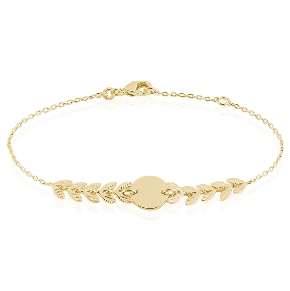 Bracelet Plaqué Or Jaune Katio