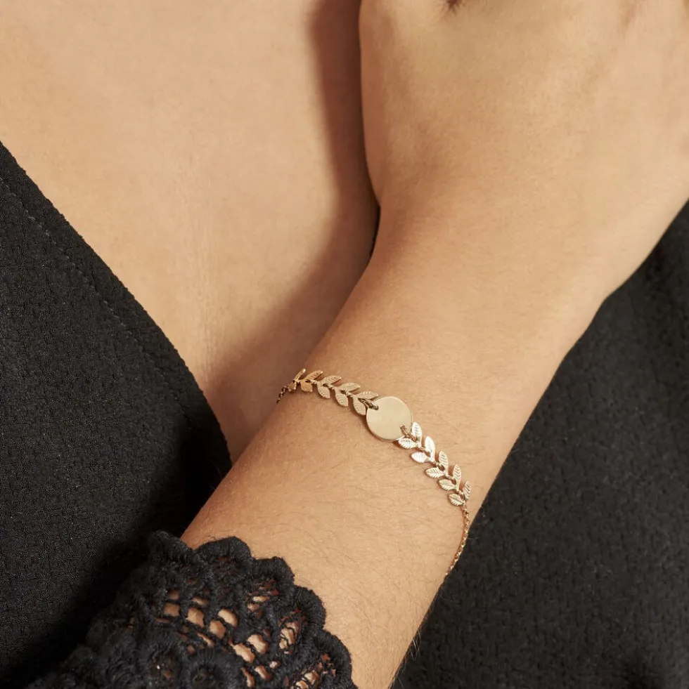 Bracelet Plaqué Or Jaune Katio