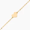 Bracelet Plaqué Or Jaune Luksa