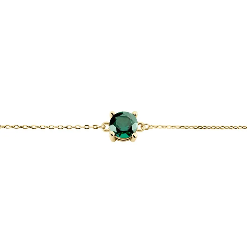 Bracelet Plaqué Or Jaune Nilay Oxyde De Zirconium