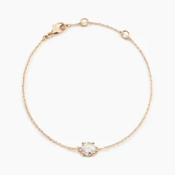Bracelet Plaqué Or Jaune Nilay Oxyde De Zirconium