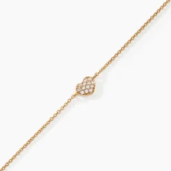 Bracelet Plaqué Or Nafissa Oxydes De Zirconium
