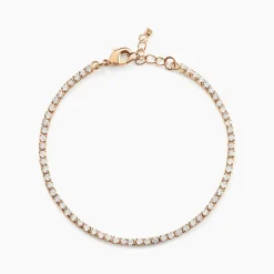 Bracelet Plaqué Or Zoelia Oxydes De Zirconium