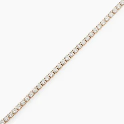 Bracelet Plaqué Or Zoelia Oxydes De Zirconium