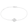 Bracelet Pollya Or Blanc Diamant