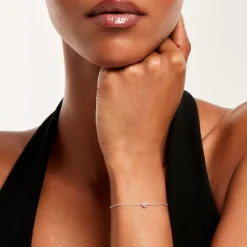 Bracelet Querida Argent Blanc Oxyde De Zirconium