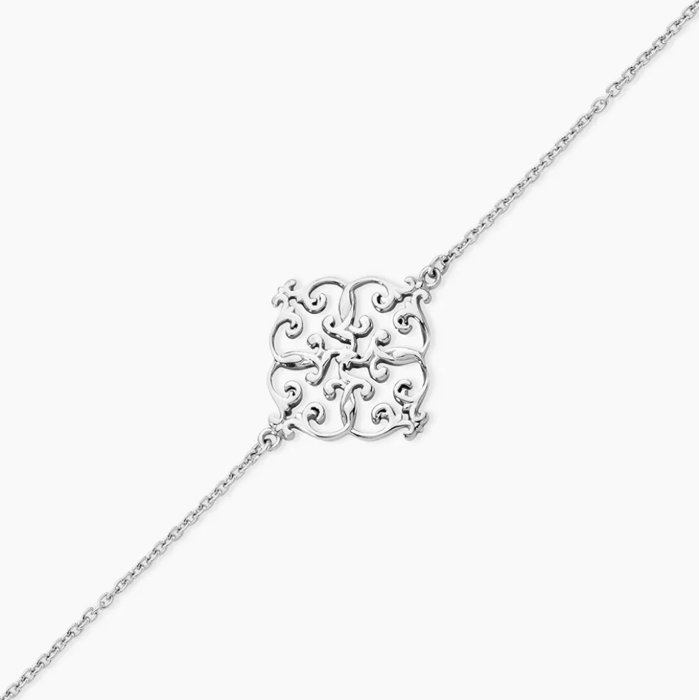 Bracelet Raelene Argent Blanc