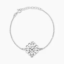 Bracelet Raelene Argent Blanc