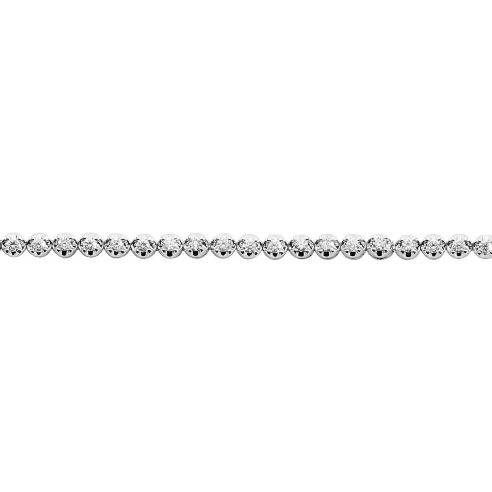Bracelet Reem Or Blanc Diamant