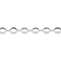 Bracelet Rinae Argent Blanc