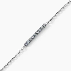 Bracelet Rio Argent Blanc Oxyde De Zirconium