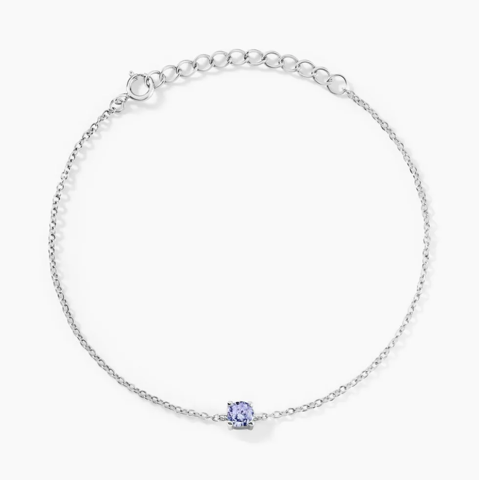 Bracelet Rio Argent Blanc Oxyde De Zirconium