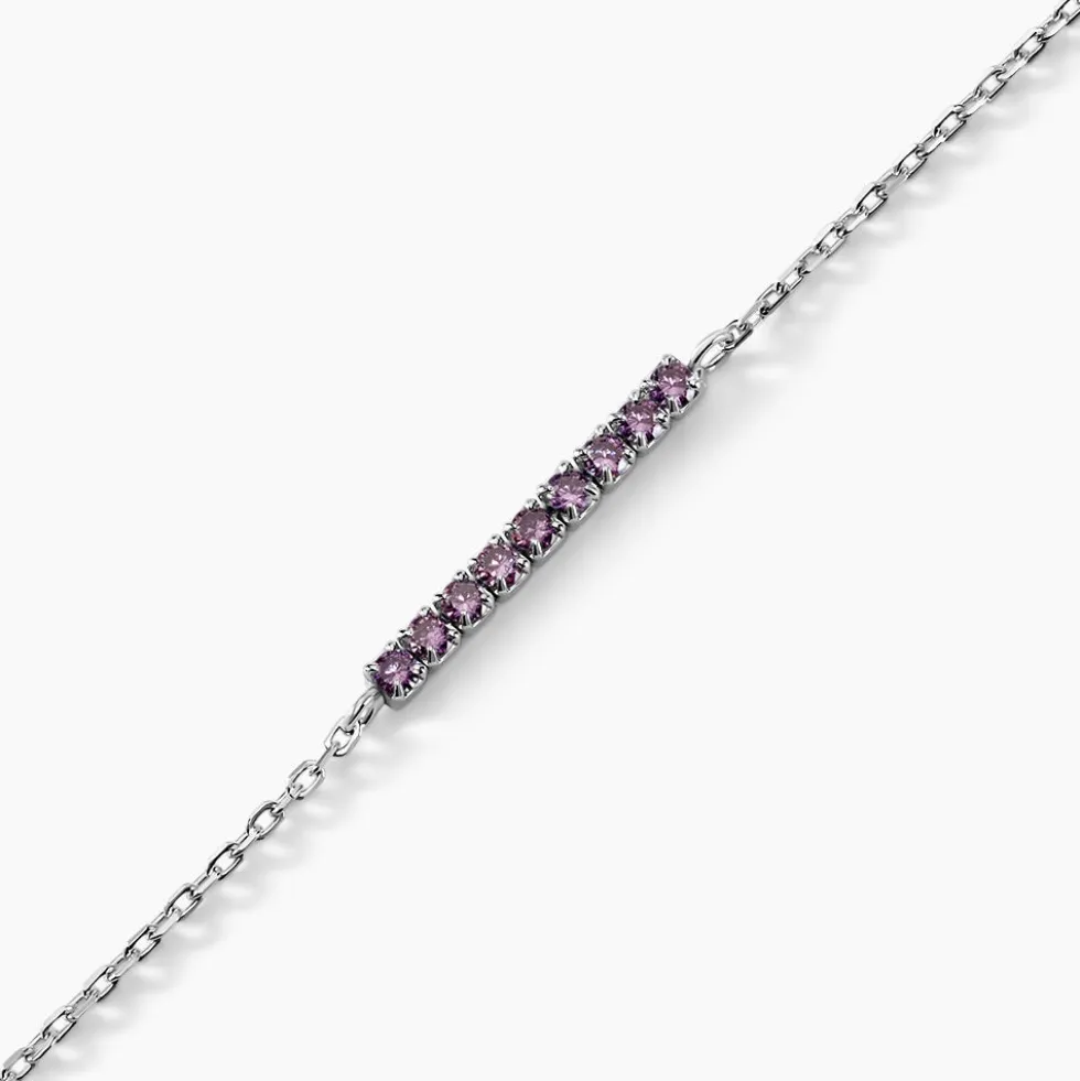 Bracelet Rio Argent Blanc Oxyde De Zirconiu