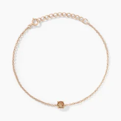 Bracelet Rio Argent Rose Oxyde De Zirconium