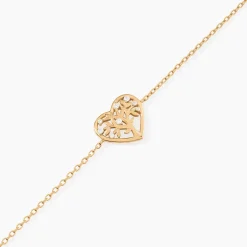 Bracelet Romée Plaqué Or Jaune Oxyde De Zirconium