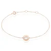 Bracelet Rosalina Or Rose Diamant