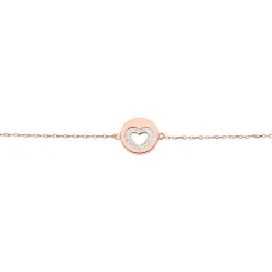 Bracelet Rosalina Or Rose Diamant