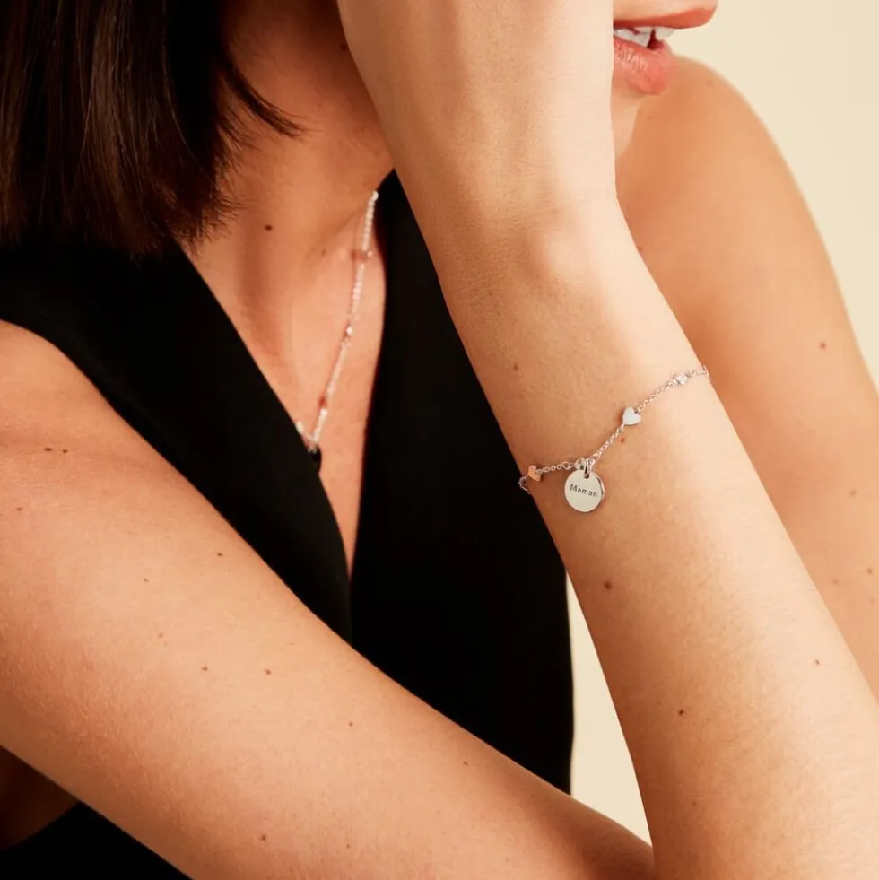 Bracelet Sakura Love Or Jaune