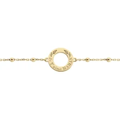 Bracelet Savas Plaqué Or Jaune