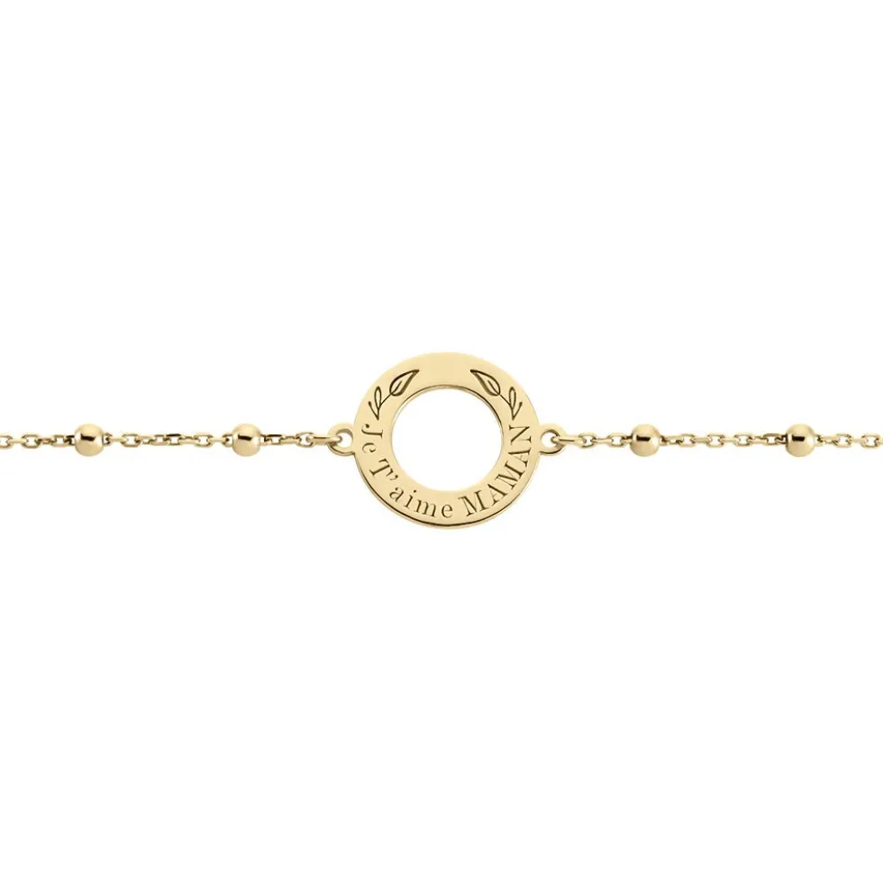 Bracelet Savas Plaqué Or Jaune