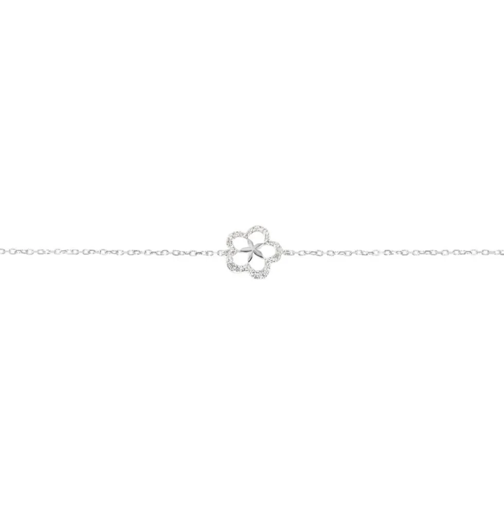 Bracelet Shareen Or Blanc Diamant