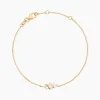 Bracelet Sya Plaqué Or Jaune Oxyde De Zirconium