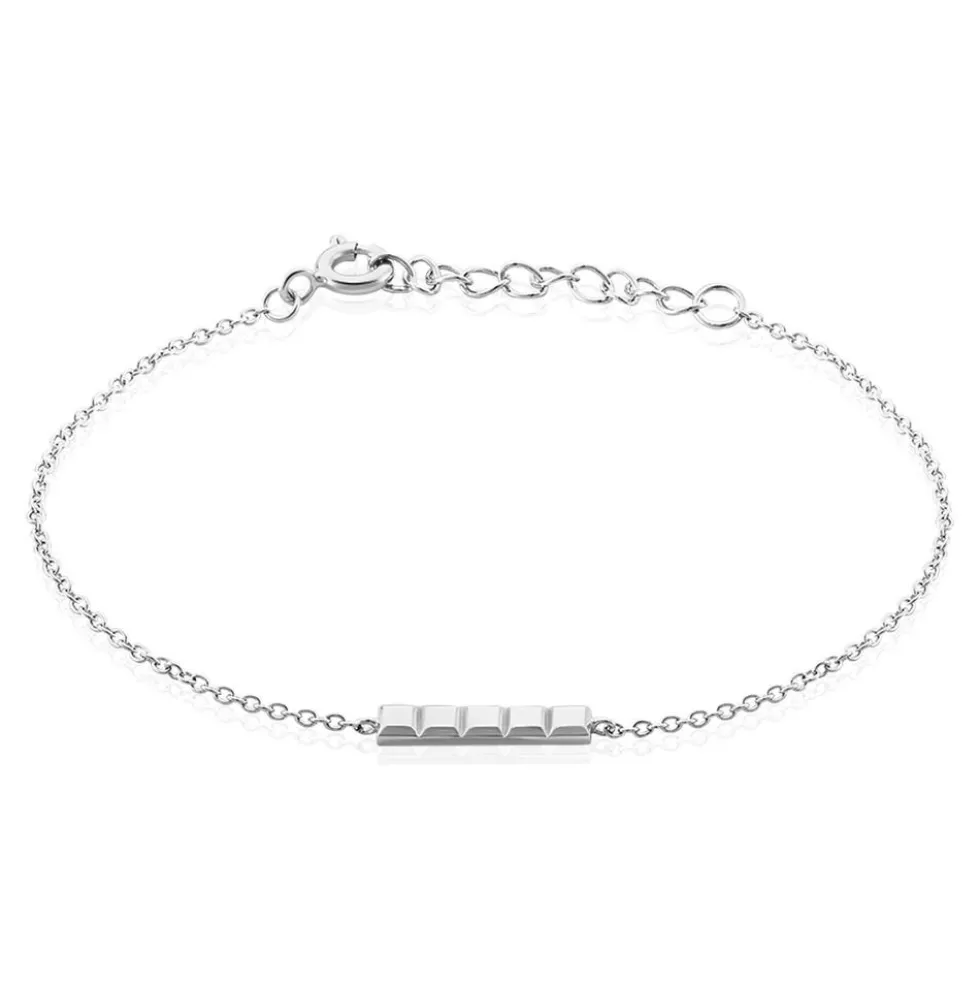 Bracelet Teressa Argent Blanc
