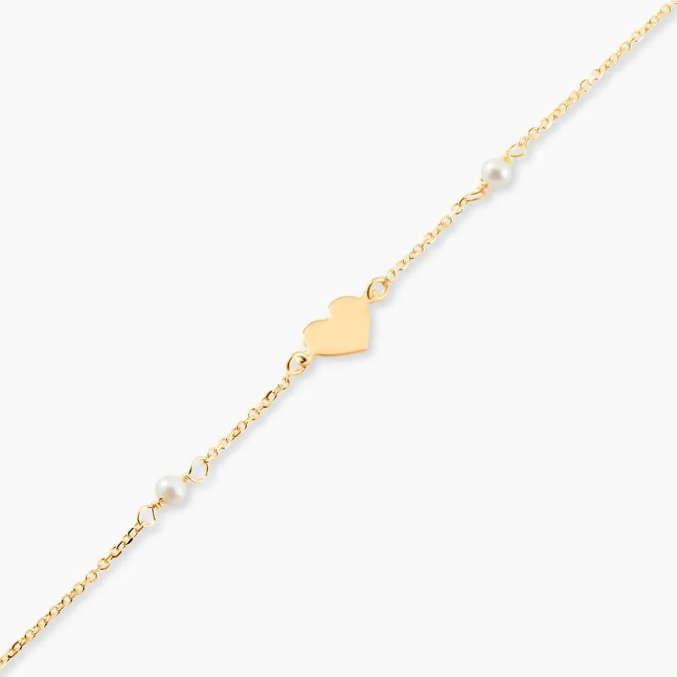 Bracelet Theotima Or Jaune Perle De Culture